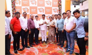 भाजपा गुजरात प्रदेश अध्यक्ष सी आर पाटिल के जन्मदिन पर सेवा यज्ञ