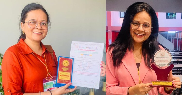 रुद्रपुर की बेटी डॉ. पूजा सिंह ने फैक्ट्री की राख से बनाईं टाइलें, वैश्विक मंच पर सम्मानित